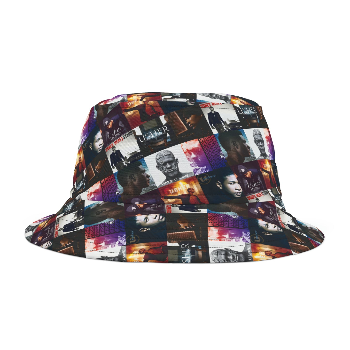 Usher Album Cover Art Mosaic Bucket Hat