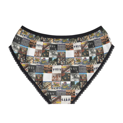 The Beatles Album Cover Collage Women's Briefs Panties