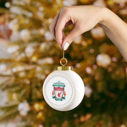 Liverpool Football Club Christmas Ball Ornament