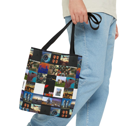Pink Floyd Album Cover Collage Tote Bag
