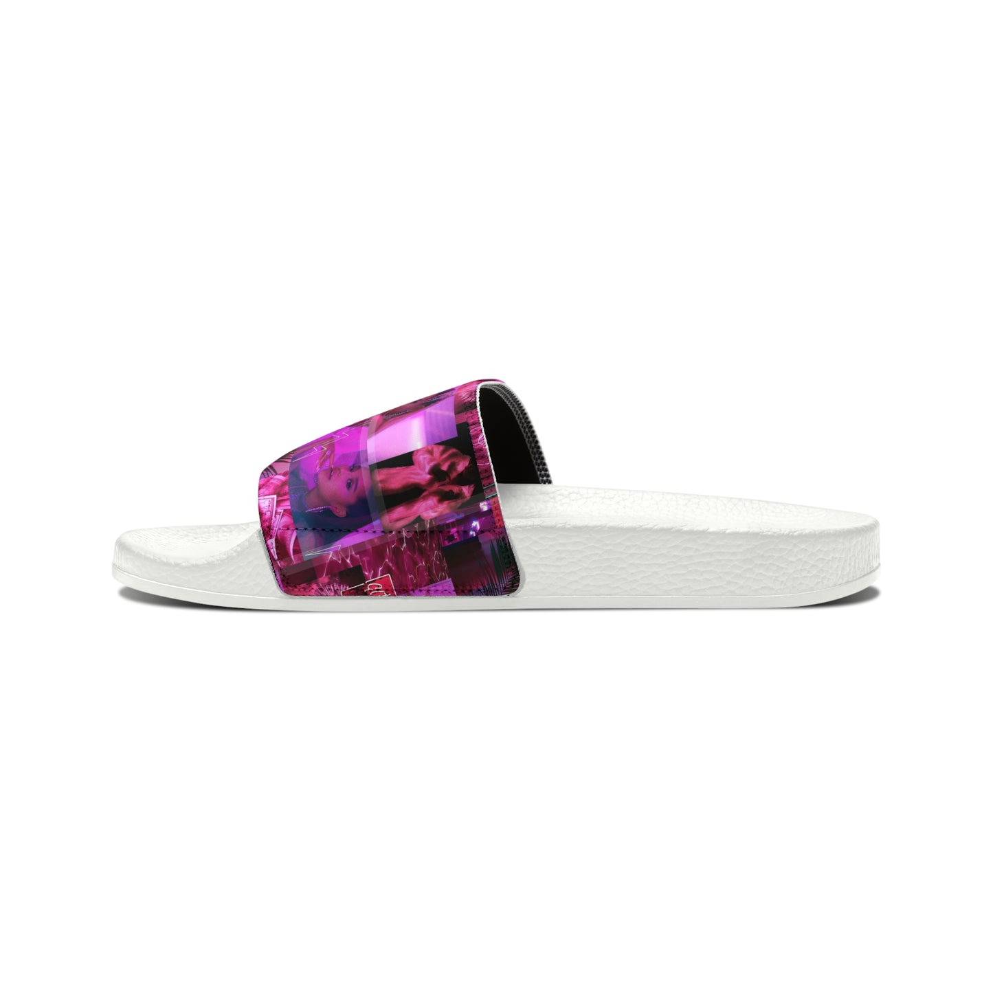 Ariana Grande 7 Rings Collage Women's Slide Sandals