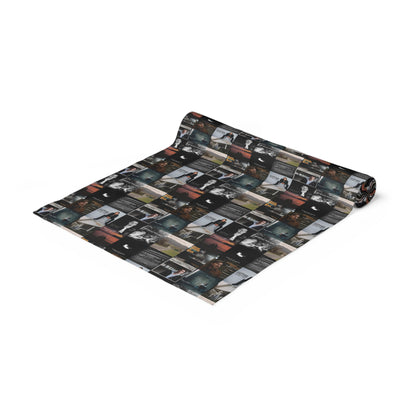 Morgan Wallen Album Cover Collage Table Runner