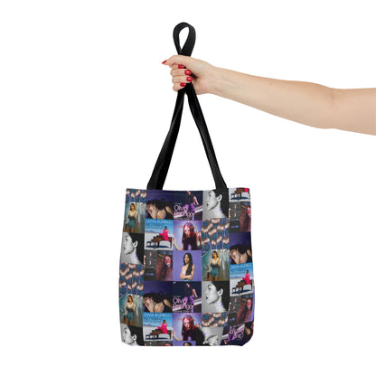 Olivia Rodrigo Album Cover Art Collage Tote Bag