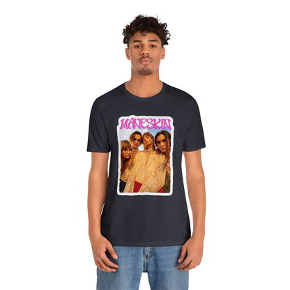 Måneskin Group Photo Unisex Jersey Short Sleeve Tee Shirt