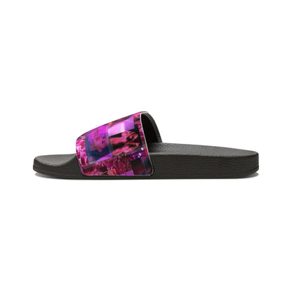 Ariana Grande 7 Rings Collage Women's Slide Sandals