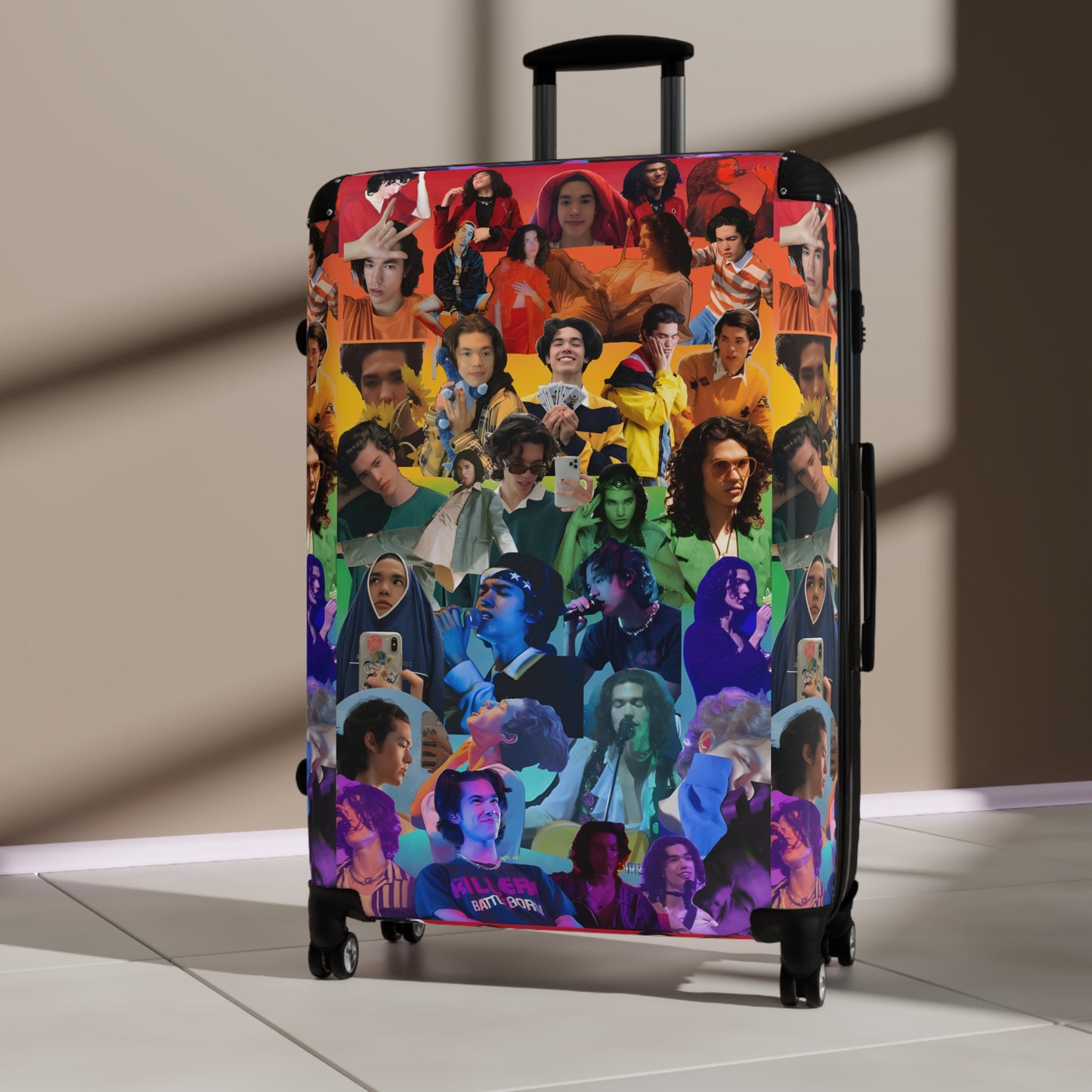 Conan Grey Rainbow Photo Collage Suitcase