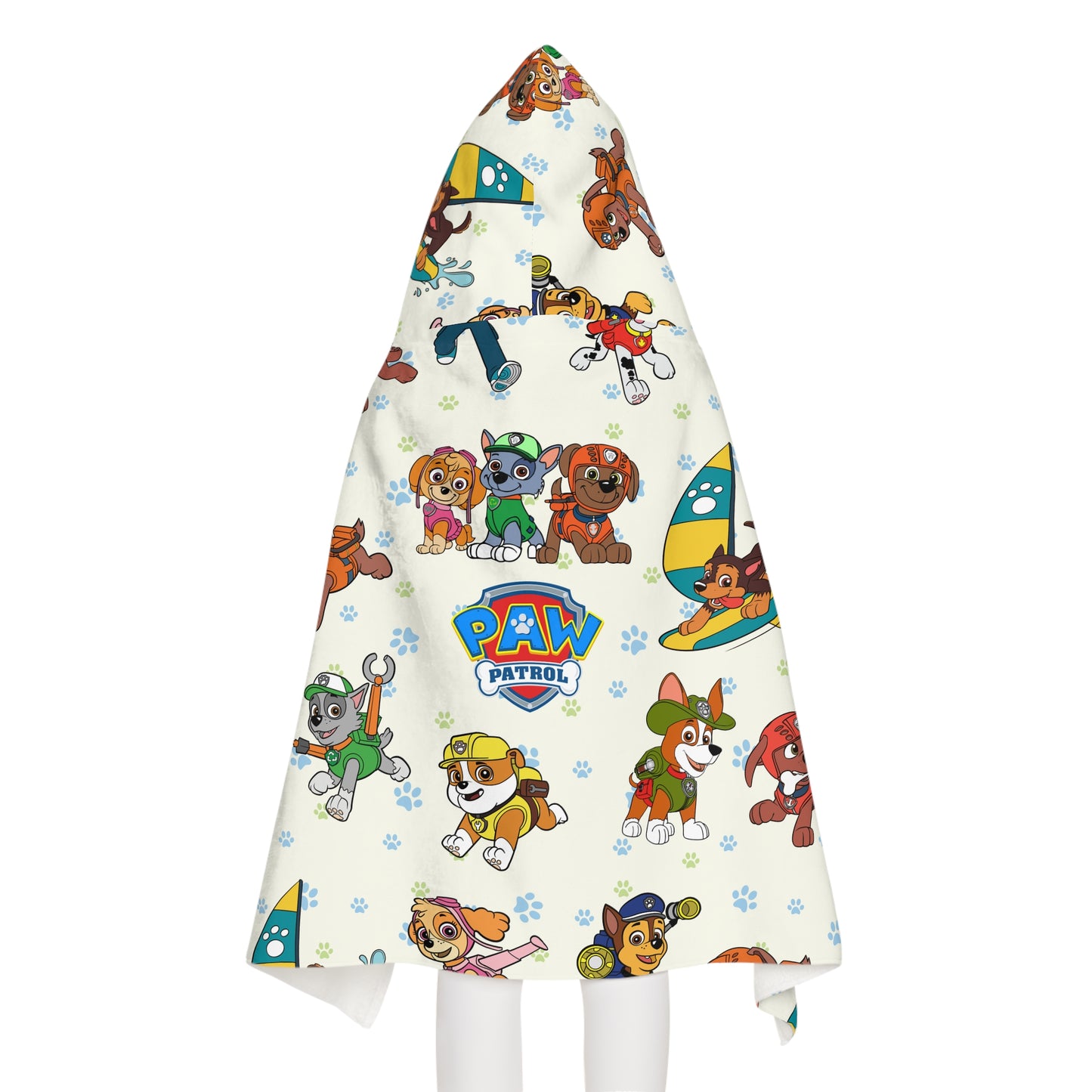 Paw Patrol Puppy Hero Squad Youth Hooded Towel