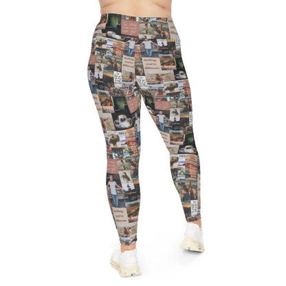 Morgan Wallen Darling You're Different Collage Plus Size Leggings