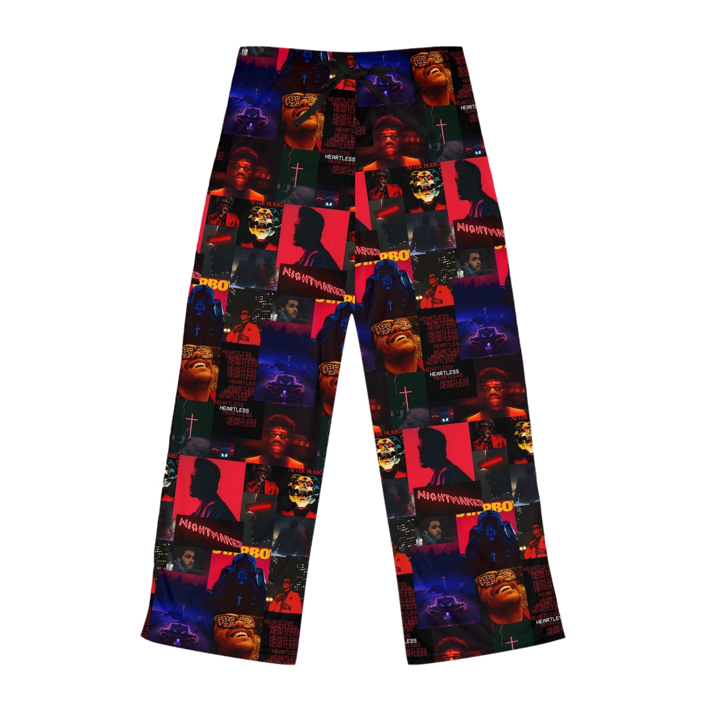 The Weeknd Heartless Nightmares Collage Women's Pajama Pants