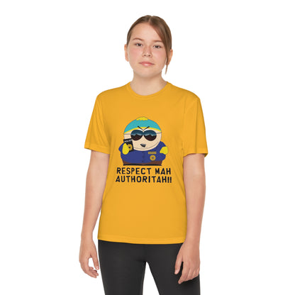 South Park Cartman Respect Mah Autheritah! Youth Competitor Tee