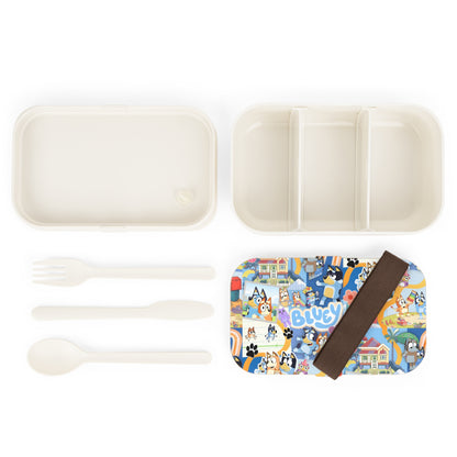 Bluey Playtime Collage Bento Lunch Box