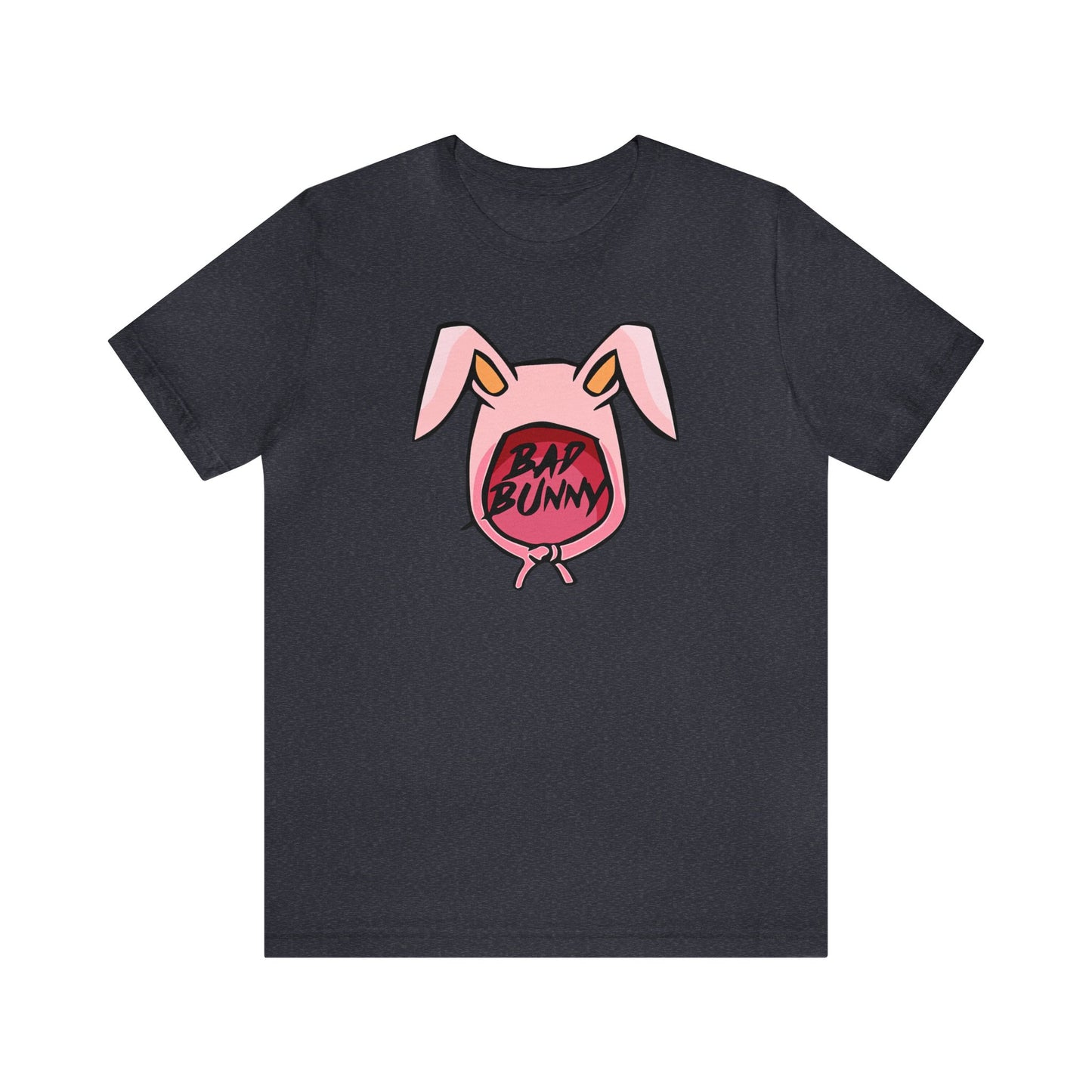 Bad Bunny Hoodie Logo Unisex Jersey Short Sleeve Tee Shirt