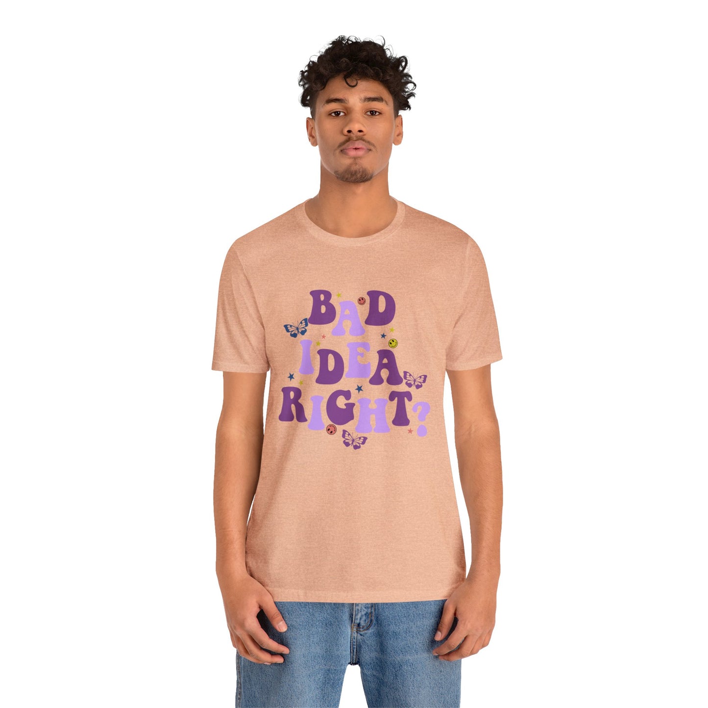 Olivia Rodrigo Bad Idea Right? Unisex Jersey Short Sleeve Tee Shirt