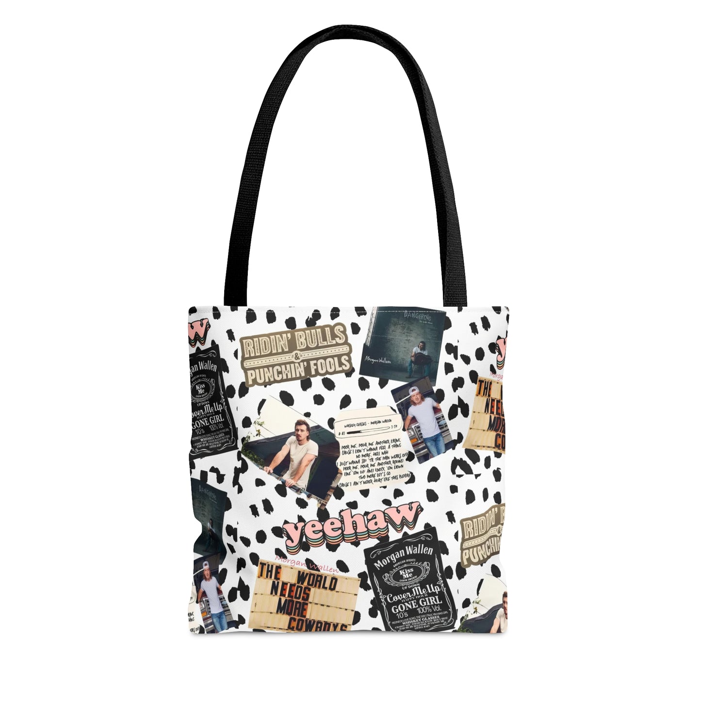 Morgan Wallen Yeehaw Collage Tote Bag