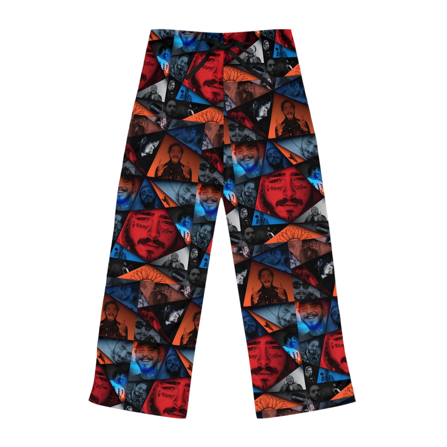 Post Malone Crystal Portaits Collage Women's Pajama Pants