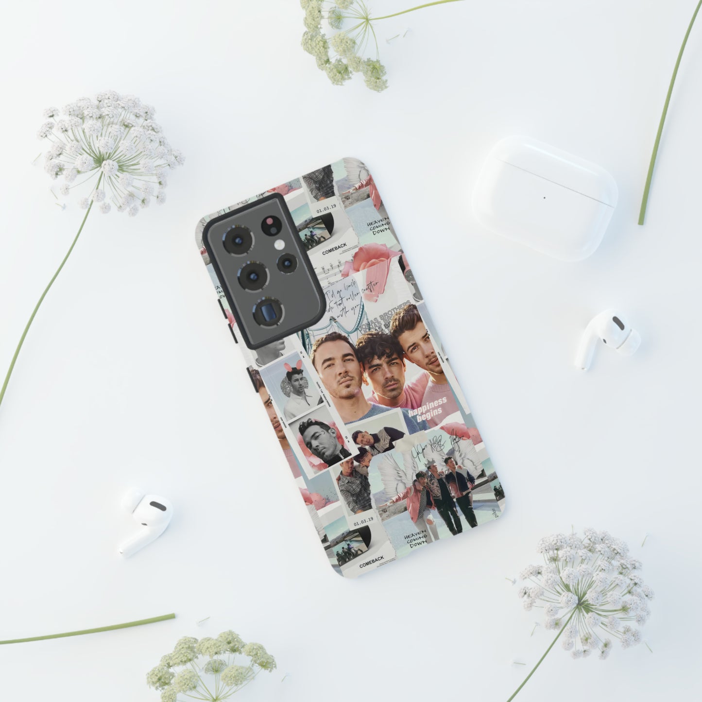 Jonas Brothers Happiness Begins Collage Tough Phone Case