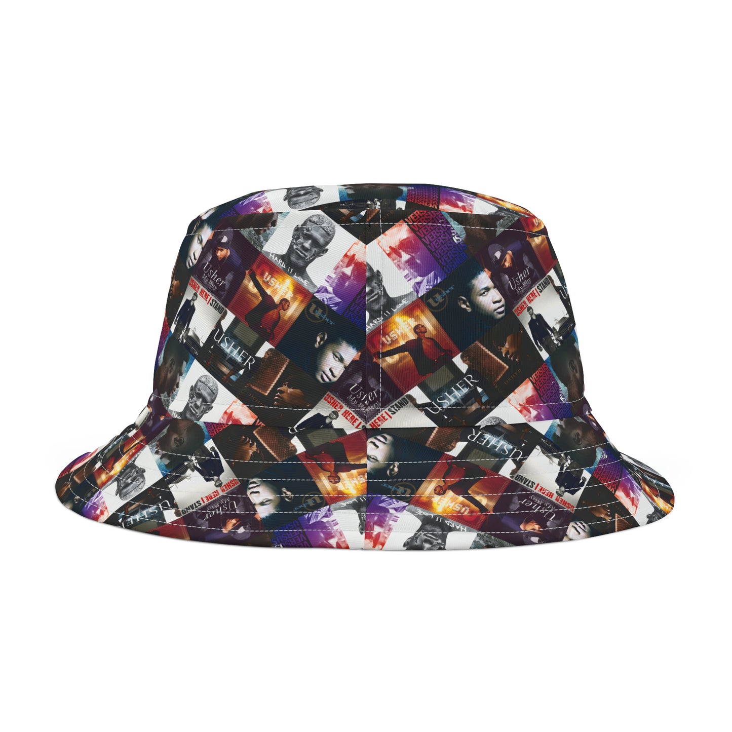 Usher Album Cover Art Mosaic Bucket Hat