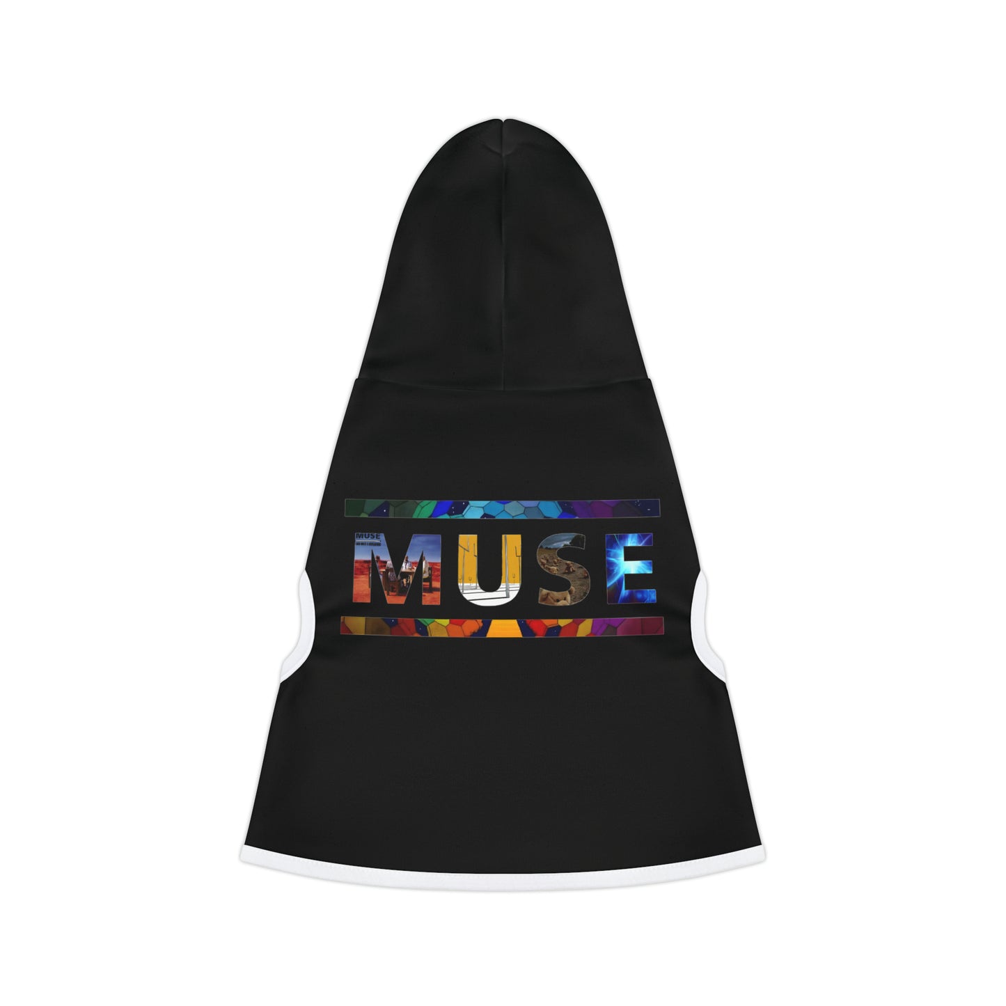 Muse Album Art Letters Pet Hoodie