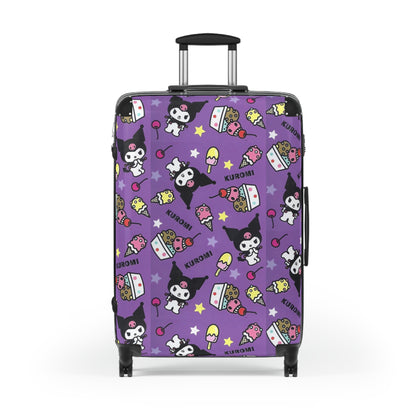 Kuromi Ice Cream Sundae Pattern Suitcase