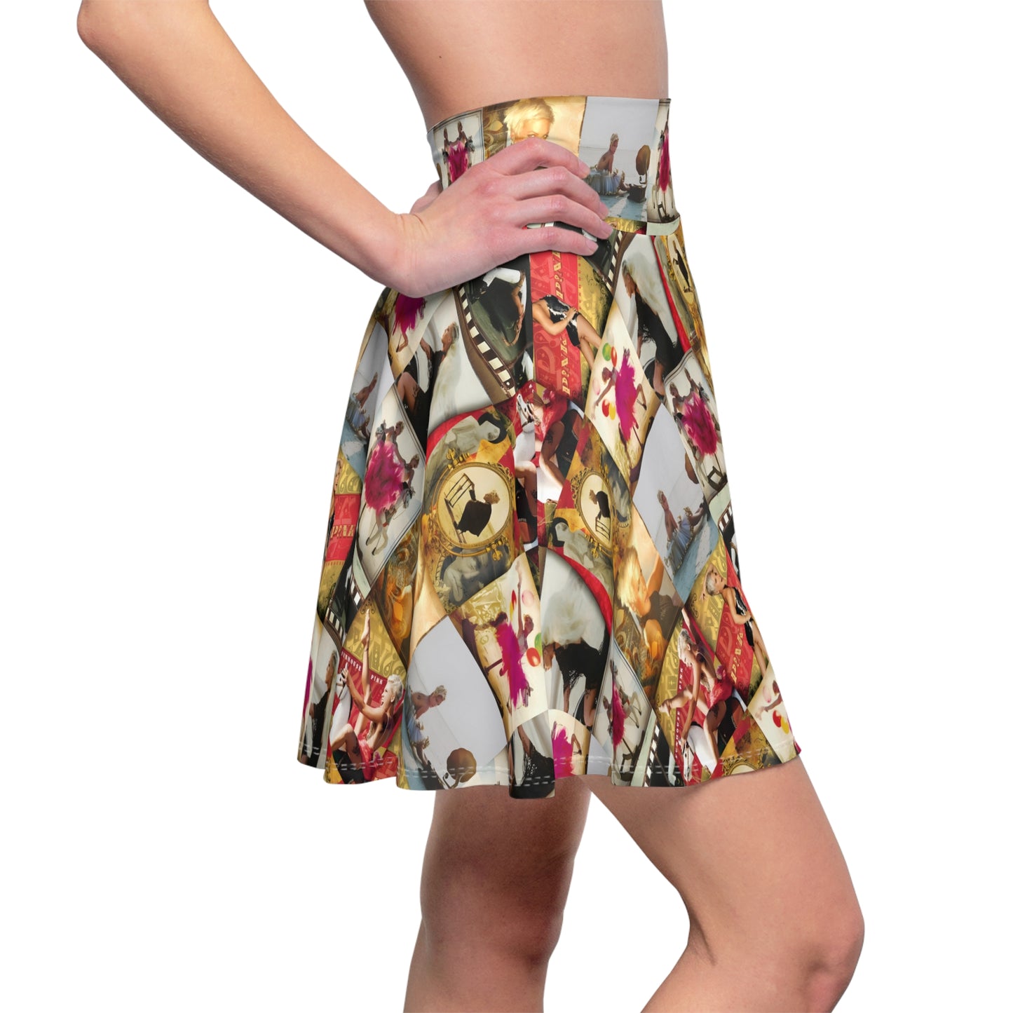 P!nk Funhouse Mosaic Women's Skater Skirt