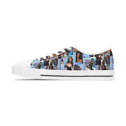 Madison Beer Mind In The Clouds Collage Women's Low Top Sneakers