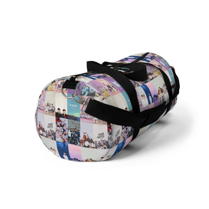 BTS Pastel Aesthetic Collage Duffel Bag