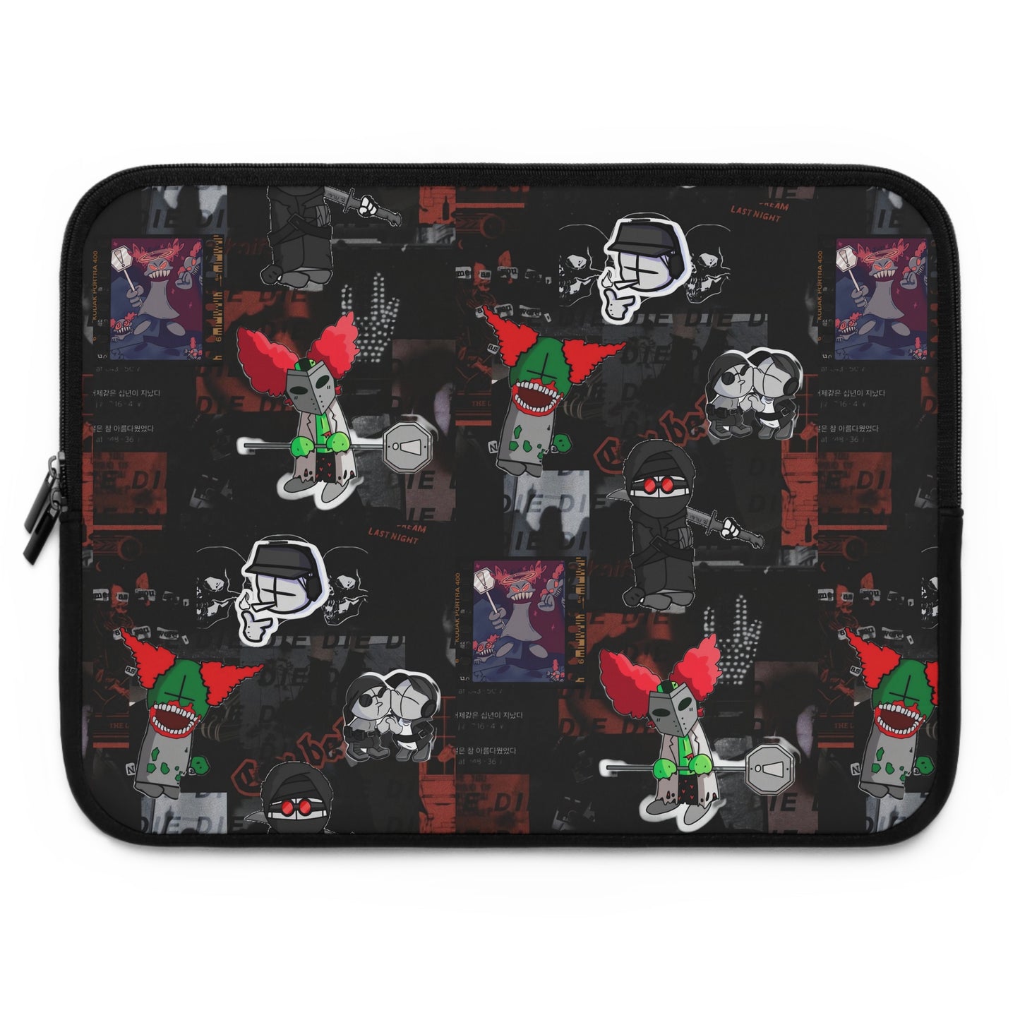 Madness Combat Dark Aesthetic Collage Laptop Sleeve