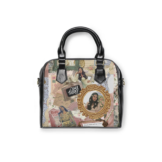 Lana Del Rey Victorian Collage Shoulder Handbag