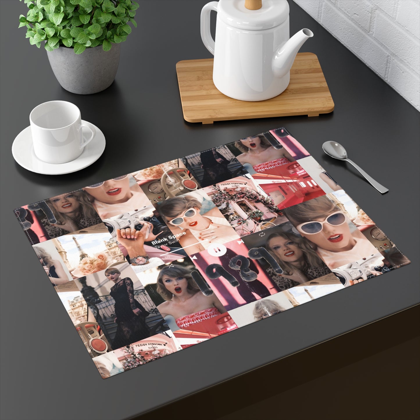 Taylor Swift 1989 Blank Space Collage Placemat