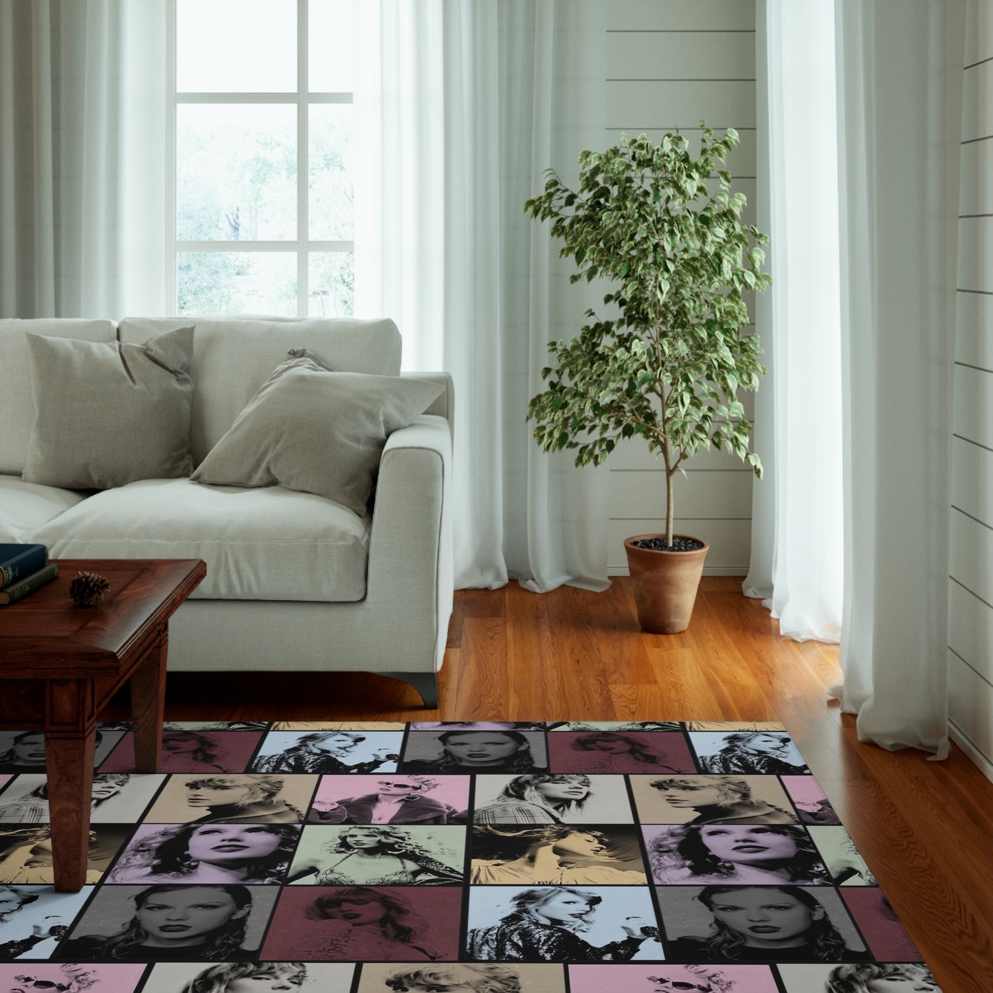 Taylor Swift Eras Collage Dornier Rug