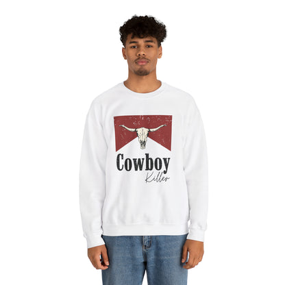 Morgan Wallen Cowboy Killer Unisex Heavy Blend Crewneck Sweatshirt