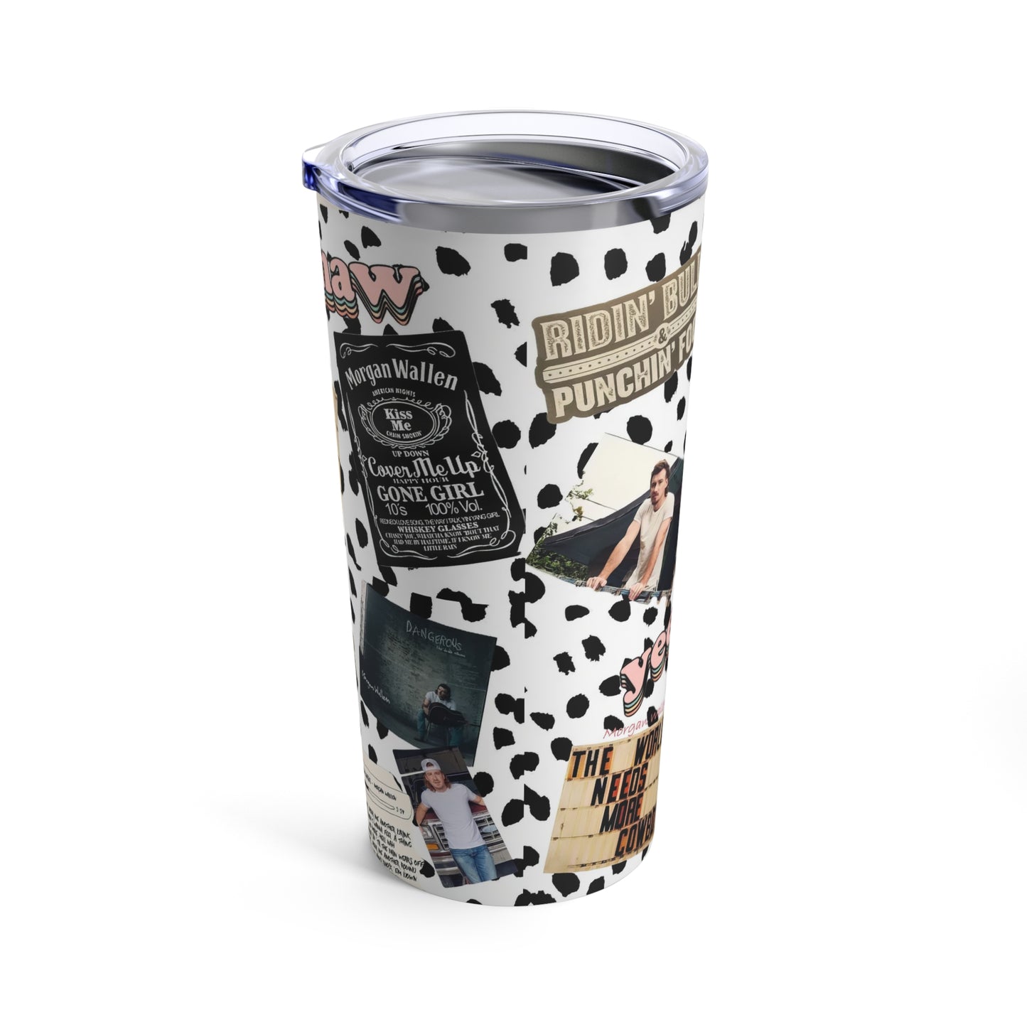 Morgan Wallen Yeehaw Collage Tumbler 20oz