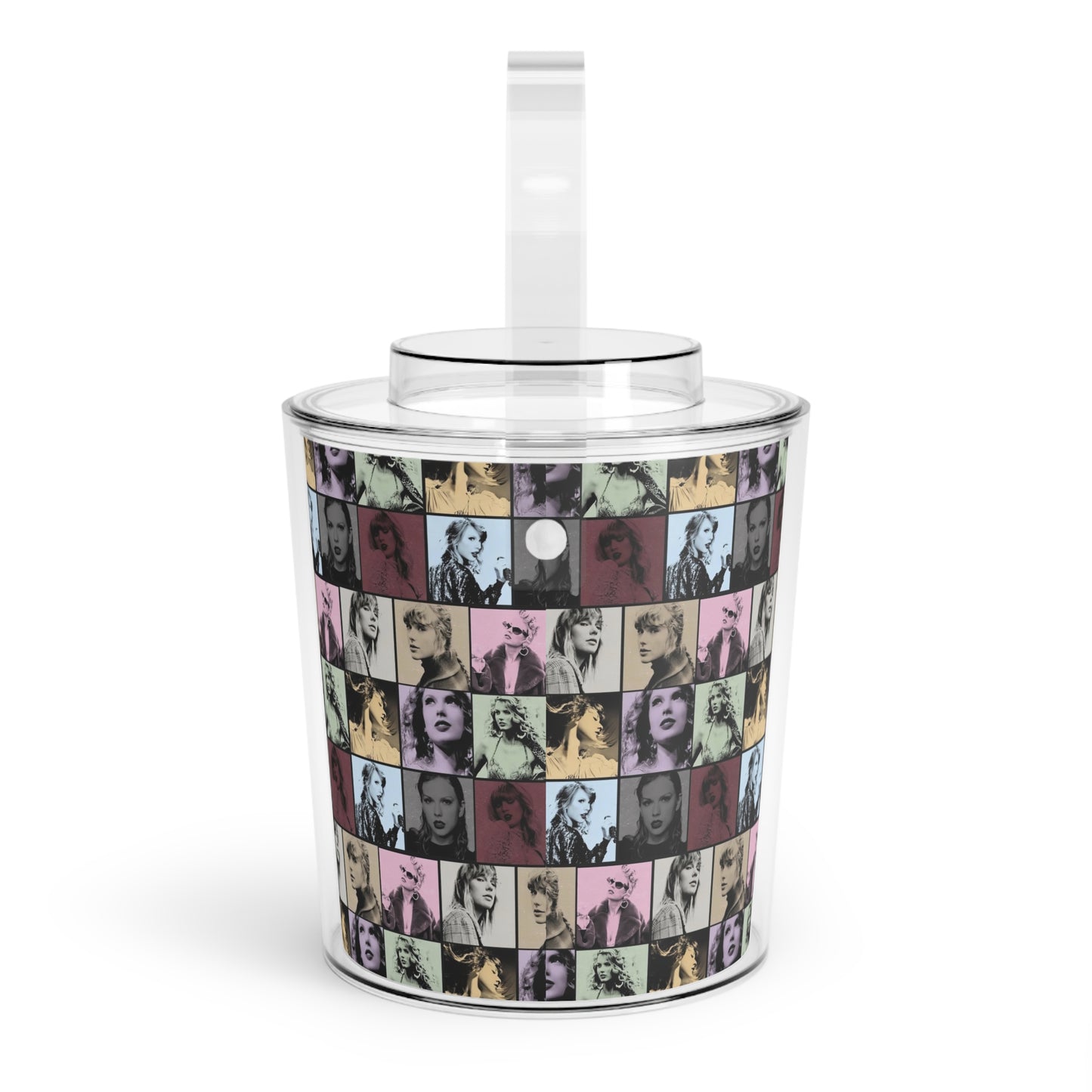 Taylor Swift Eras Collage Ice Bucket with Tongs