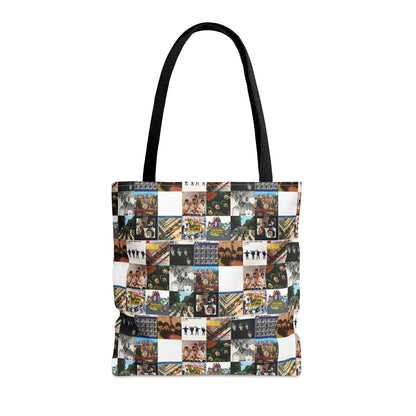 The Beatles Album Cover Collage Tote Bag