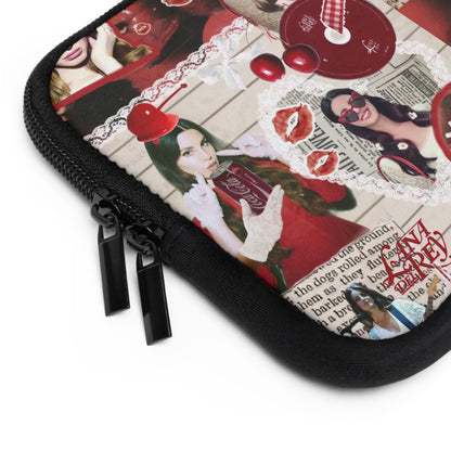 Lana Del Rey Cherry Coke Collage Laptop Sleeve