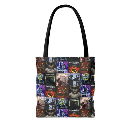 Motionless In White Album Cover Collage Tote Bag