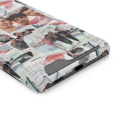 Jonas Brother Happiness Begins Collage Phone Case With Card Holder