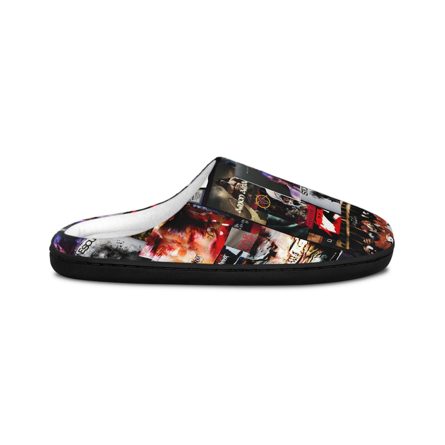 Slipknot Chaotic Album Art Collage Men's Indoor Slippers