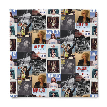 Lana Del Rey Album Cover Collage Duvet Cover