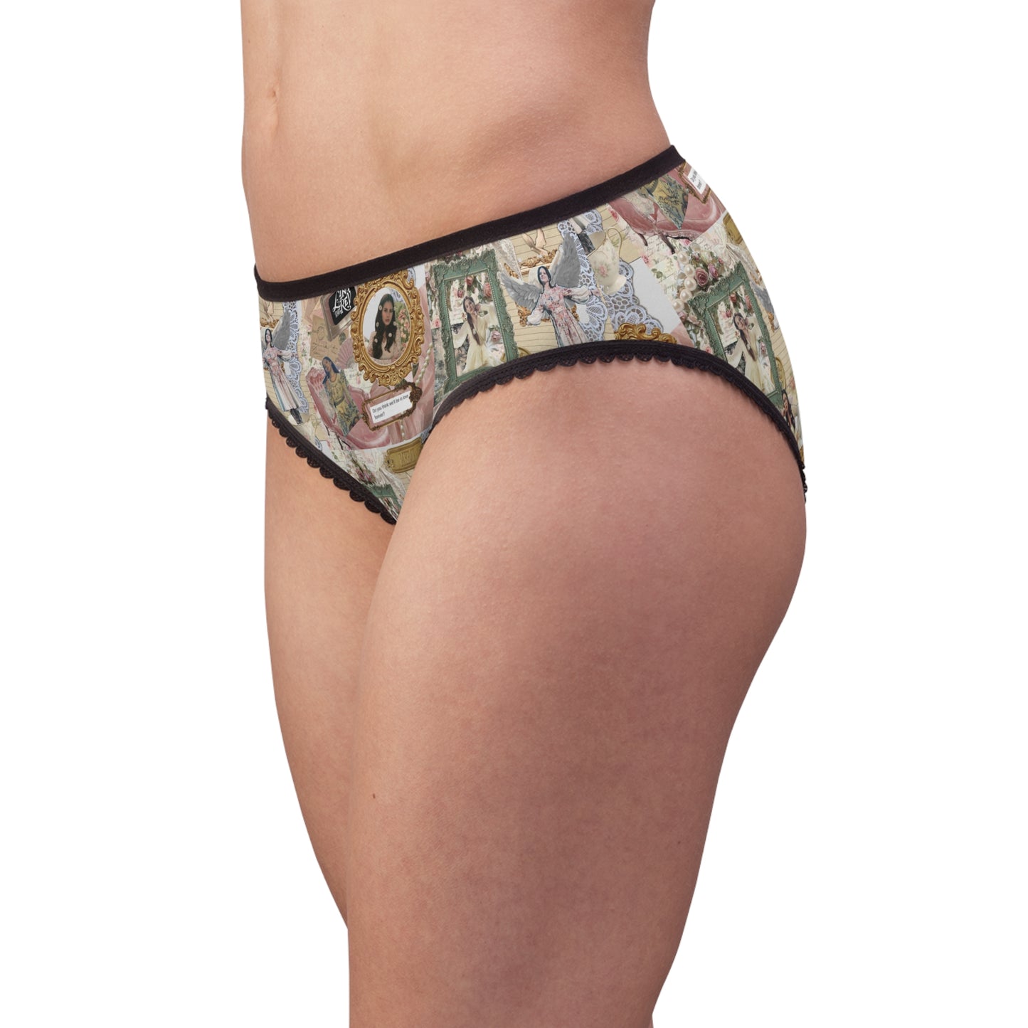 Lana Del Rey Victorian Collage Women's Briefs Panties