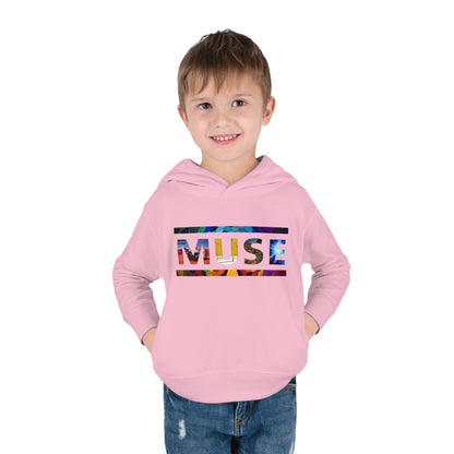 Muse Album Art Letters Toddler Pullover Fleece Hoodie