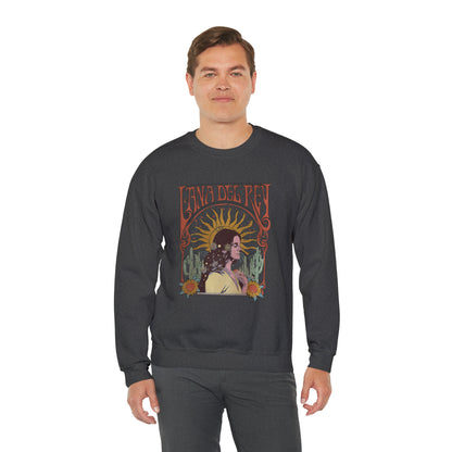 Lana Del Rey Vintage Artwork Unisex Heavy Blend Crewneck Sweatshirt