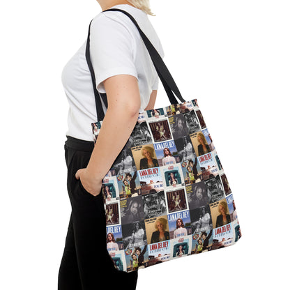 Lana Del Rey Album Cover Collage Tote Bag