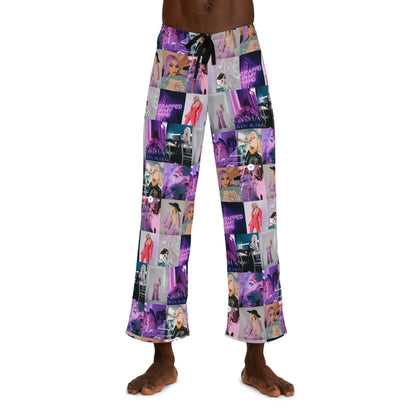 Ava Max Belladonna Photo Collage Men's Pajama Pants