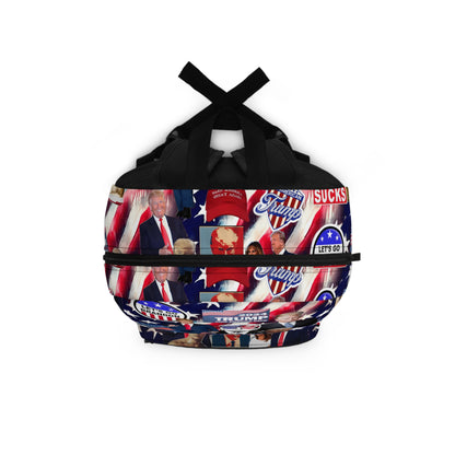 Donald Trump 2024 MAGA Montage Backpack
