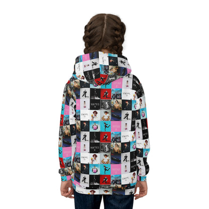 YUNGBLUD Album Cover Art Collage Kid's Hoodie