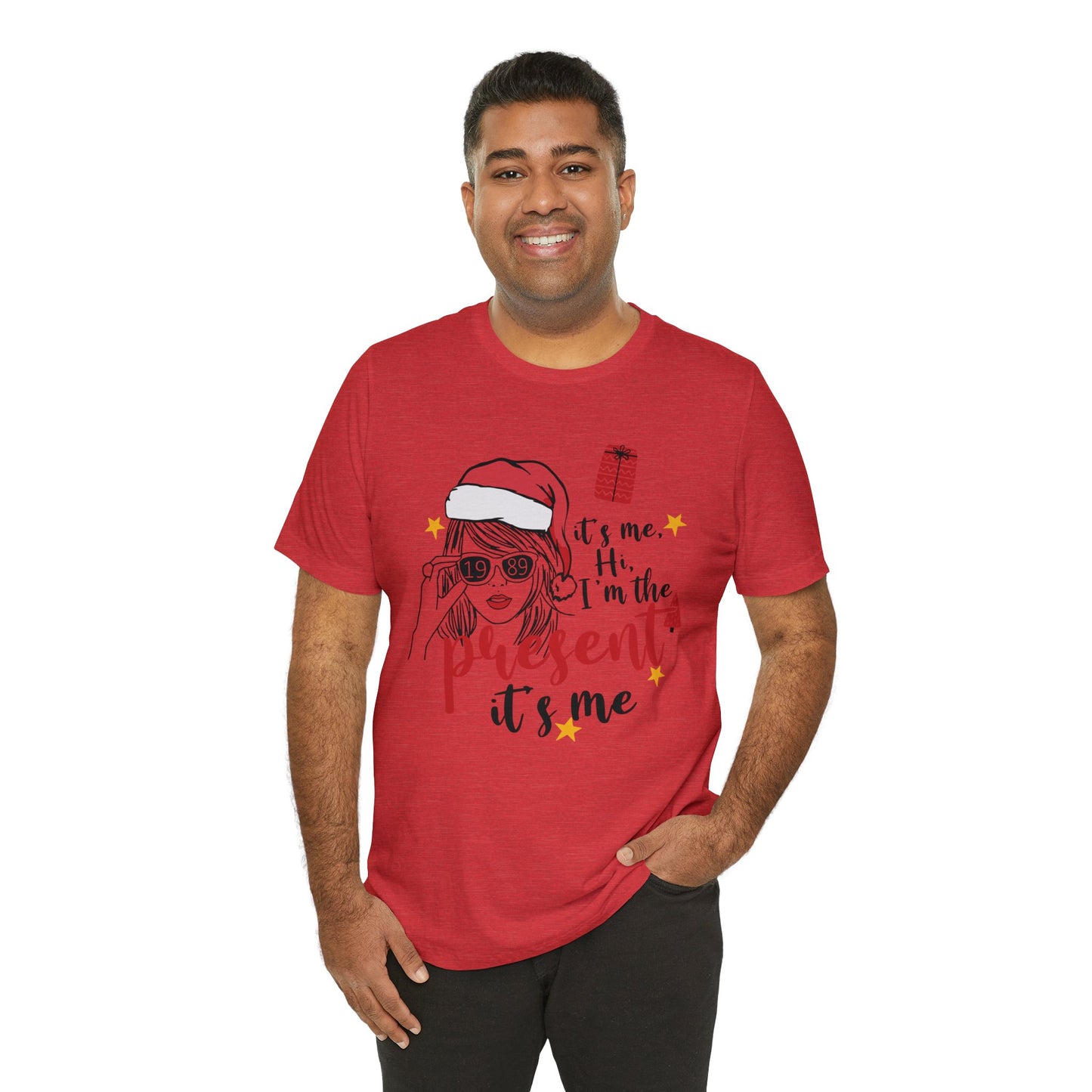 Taylor Swift I'm The Present Unisex Jersey Short Sleeve Tee Shirt