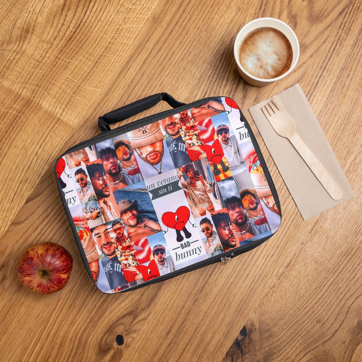 Bad Bunny Un Verano Sin Ti Photo Collage Lunch Bag