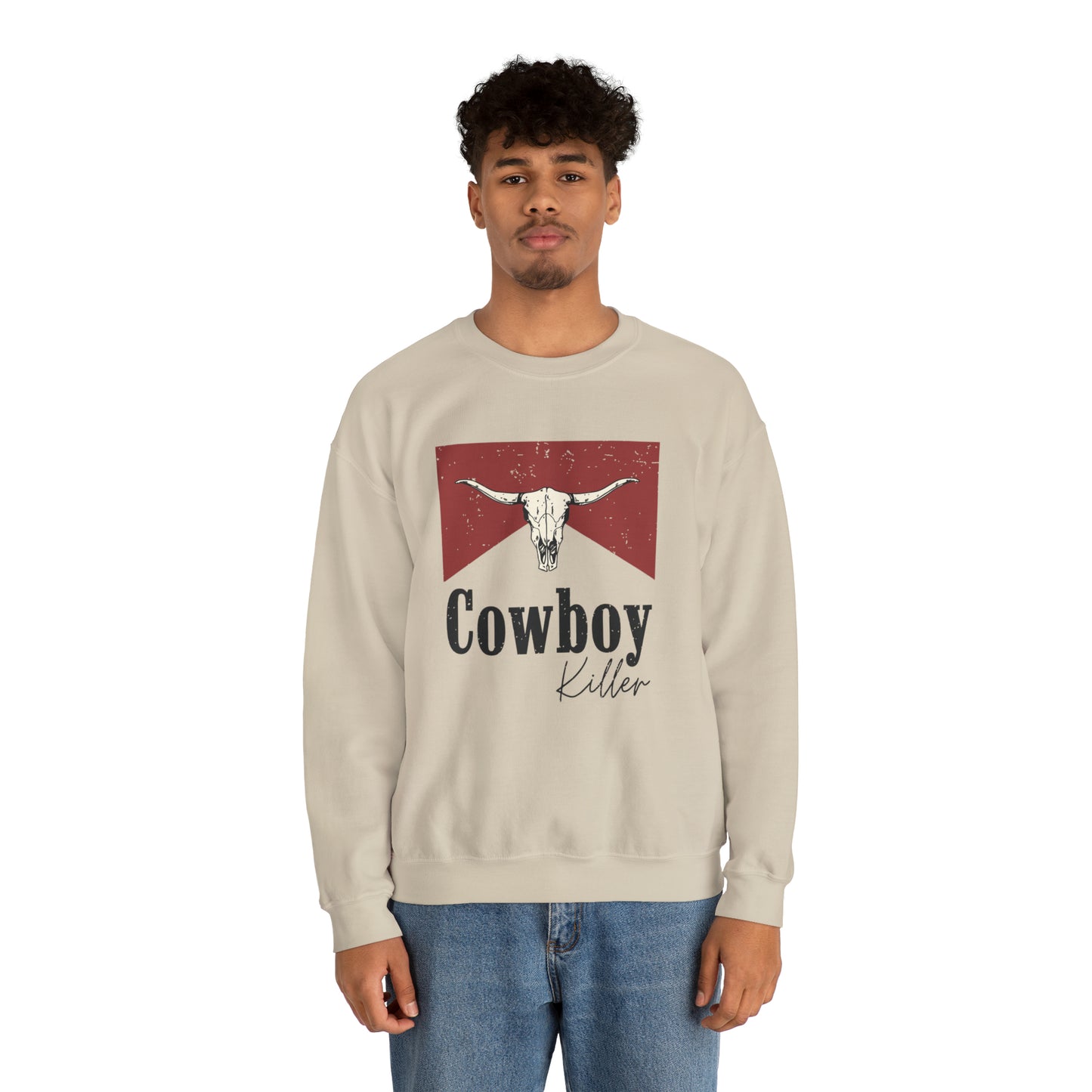 Morgan Wallen Cowboy Killer Unisex Heavy Blend Crewneck Sweatshirt