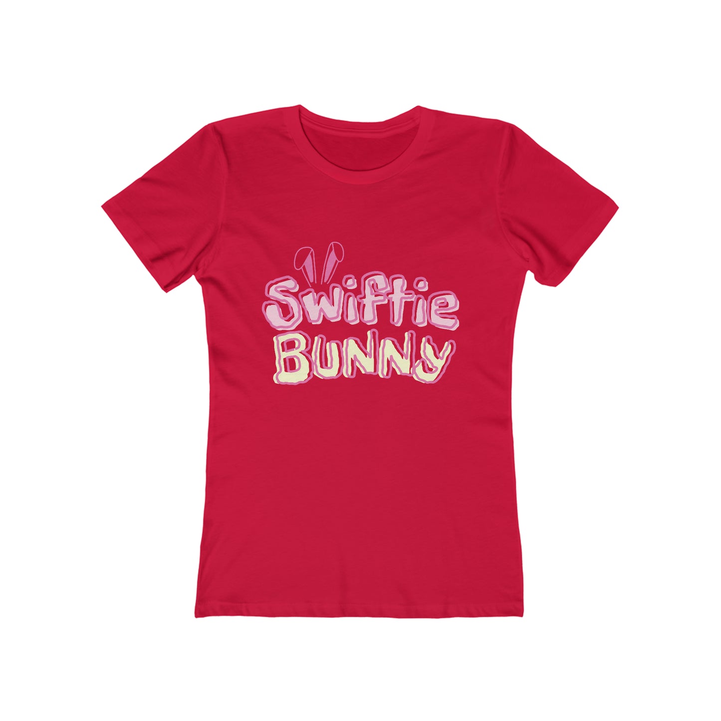 Taylor Swift Easter Swiftie Bunny Women's The Boyfriend Tee